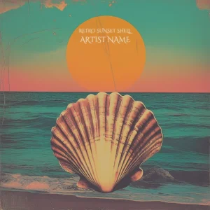 Retro Sunset Shell