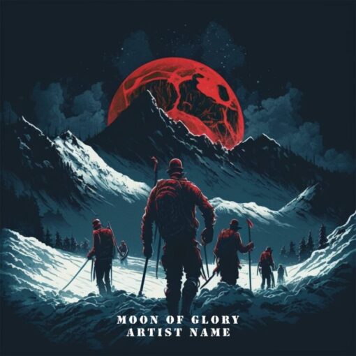 Moon Of Glory scaled — Anaruh Music Cover Artwork provides Custom and Pre-made Album Cover Art for any Music Genres.