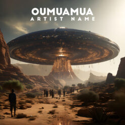 Oumuamua Cover Artwork size is 3000 x 3000 px, 300dpi, JPG/PNG and can be used on all major music distribution websites.