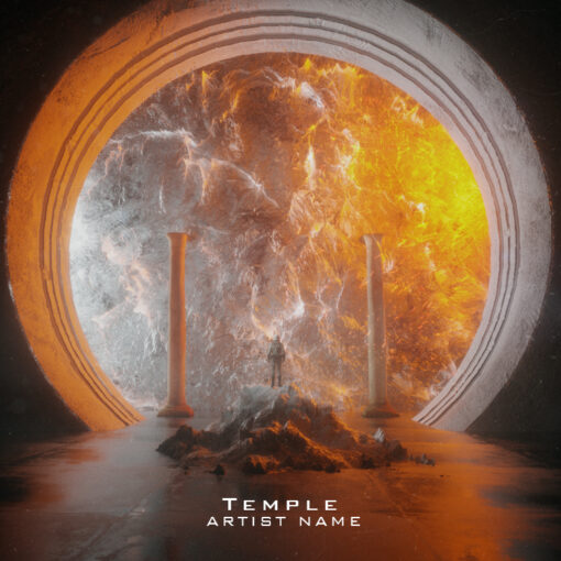 Temple — Anaruh Music Cover Artwork provides Custom and Pre-made Album Cover Art for any Music Genres.