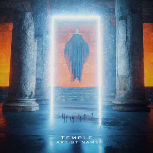 Temple2 — Anaruh Music Cover Artwork provides Custom and Pre-made Album Cover Art for any Music Genres.