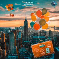 Protect and showcase your travel memories with our stunning Travel Album Cover artwork.