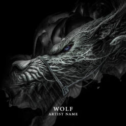 Introducing the exquisite Wolf Cover Artwork, a stunning addition to any home or office decor.