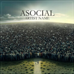 asocial — Anaruh Music Cover Artwork provides Custom and Pre-made Album Cover Art for any Music Genres.